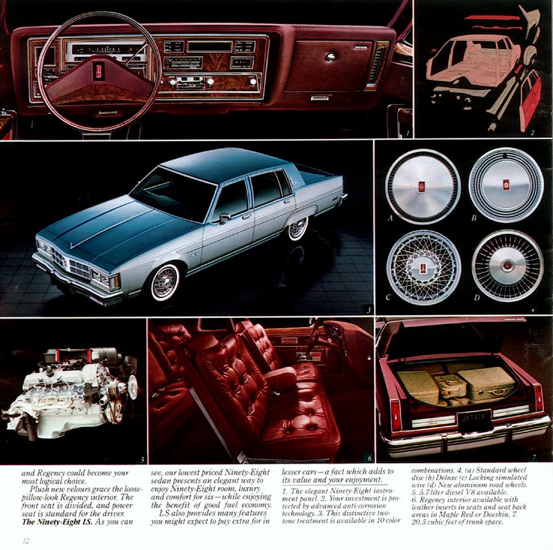 1981 Oldsmobile Full-Size Brochure Page 4
